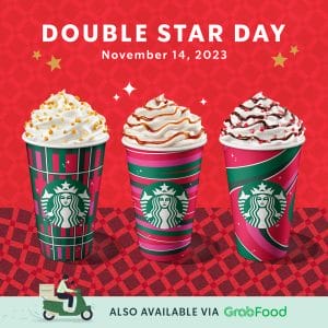 Starbucks Double Star Day Deal