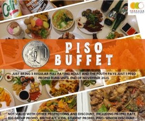 The Food Club Piso Buffet Promo