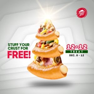 Pizza Hut Stuff Your Crust for FREE 12.12 Promo