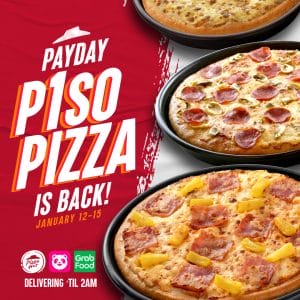Pizza Hut Payday Piso Pizza Promo